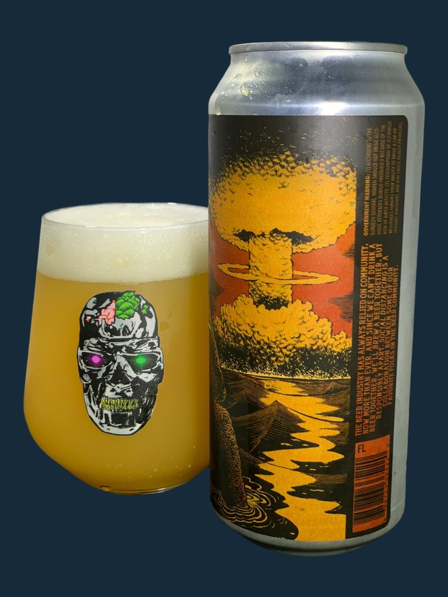 BeerAdviser's tweet photo. 🧼 SOCIAL DISTANCING
📍 @AbominationBrew x @twelvepercentbp 

A citrusy, juicy throwback to 2020—when we all thought we were handling quarantine well. (We weren’t.) But this DIPA? Smooth, dank, and totally crushing it.

🧠 Verdict: POUR.

#HazyIPA #DIPAHeaven #HopTherapy https://t.co/8OHSIm6GUR
