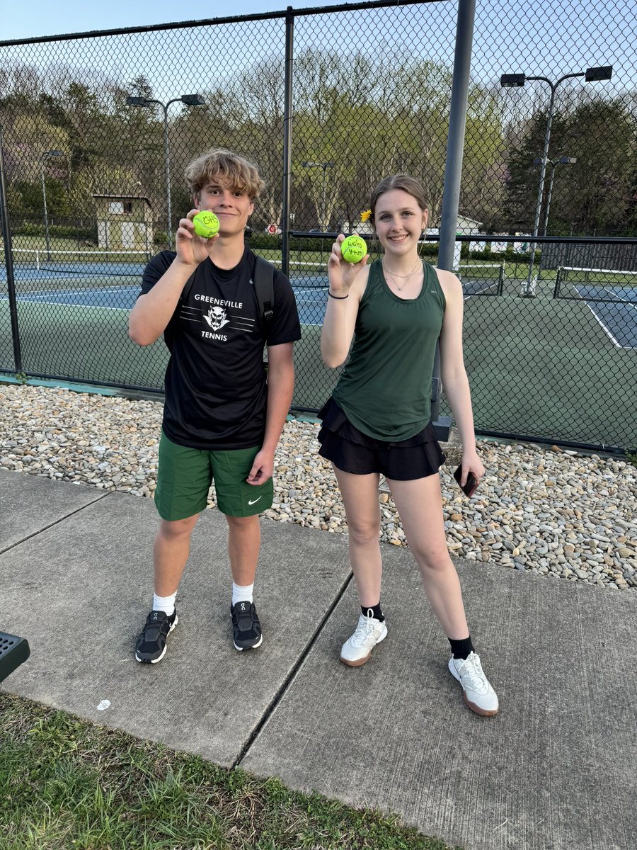 Match results- GHS vs. West Greene- Game Ballers- Jackson Peters &amp; Chloe Hatcher!