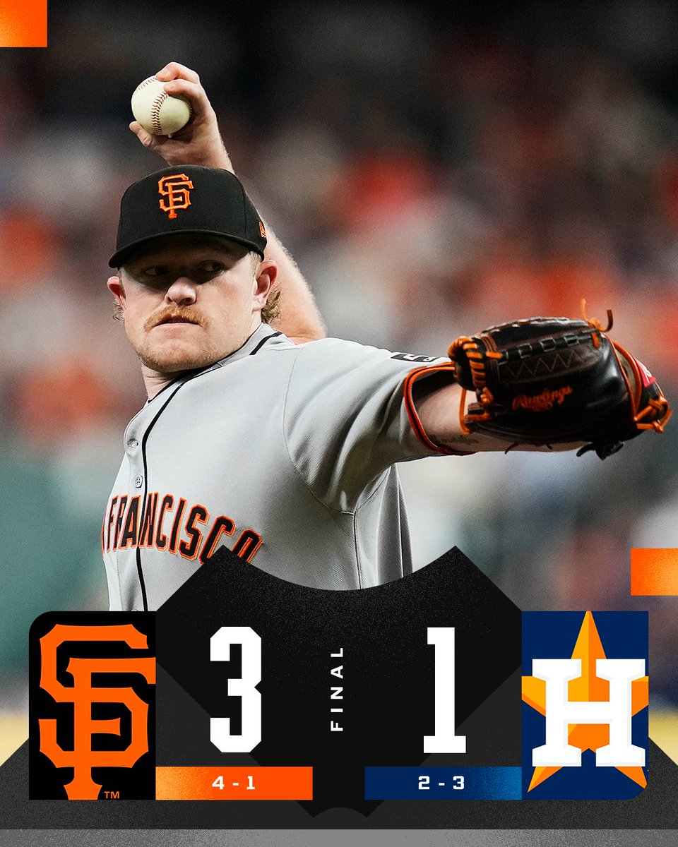 MLB's tweet photo. Logan Webb fires 7 strong innings and Heliot Ramos blasts his third homer in a @SFGiants win. https://t.co/zfJOWaHoUF