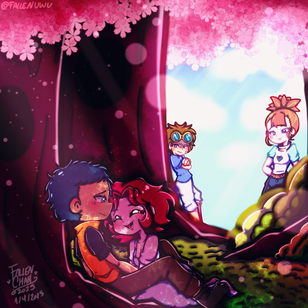 Cereza's Birthday/Digimon Tamers 24th Aniversary!🩷

It was a surprise that Cereza Nakano's birthday (my OC who is celebrating 13 years) is the same as Digimon Tamers' anniversary!

What a special coincidence!

#Digimon #DigimonTamers #digimonart #oc #Ocxcanon #digimonfanart #au