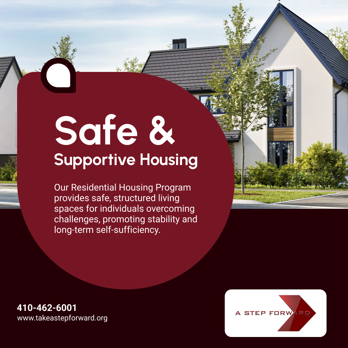 astepforwardi's tweet photo. Need a safe space to rebuild your life? Our Residential Housing Program offers structured, supportive housing for individuals on their recovery journey. Contact us today to learn more!

#BaltimoreMD #NonProfitOrganization #SafeHousing https://t.co/zb4h68fCzG