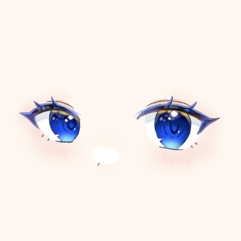 青い目
 #イラスト  #瞳  #青