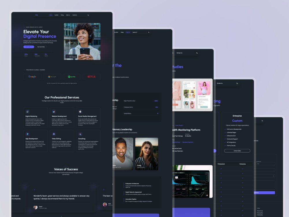Abhijeetonline9's tweet image. Introducing Blink – Now Available on the @daisyui_ Store!
A premium agency template for startups, businesses, and creative teams—available in React and Svelte. 🚀
🔹 Built with Tailwind CSS + DaisyUI
🔹 Modern design with dark/light mode
🔹 Fully responsive and customizable