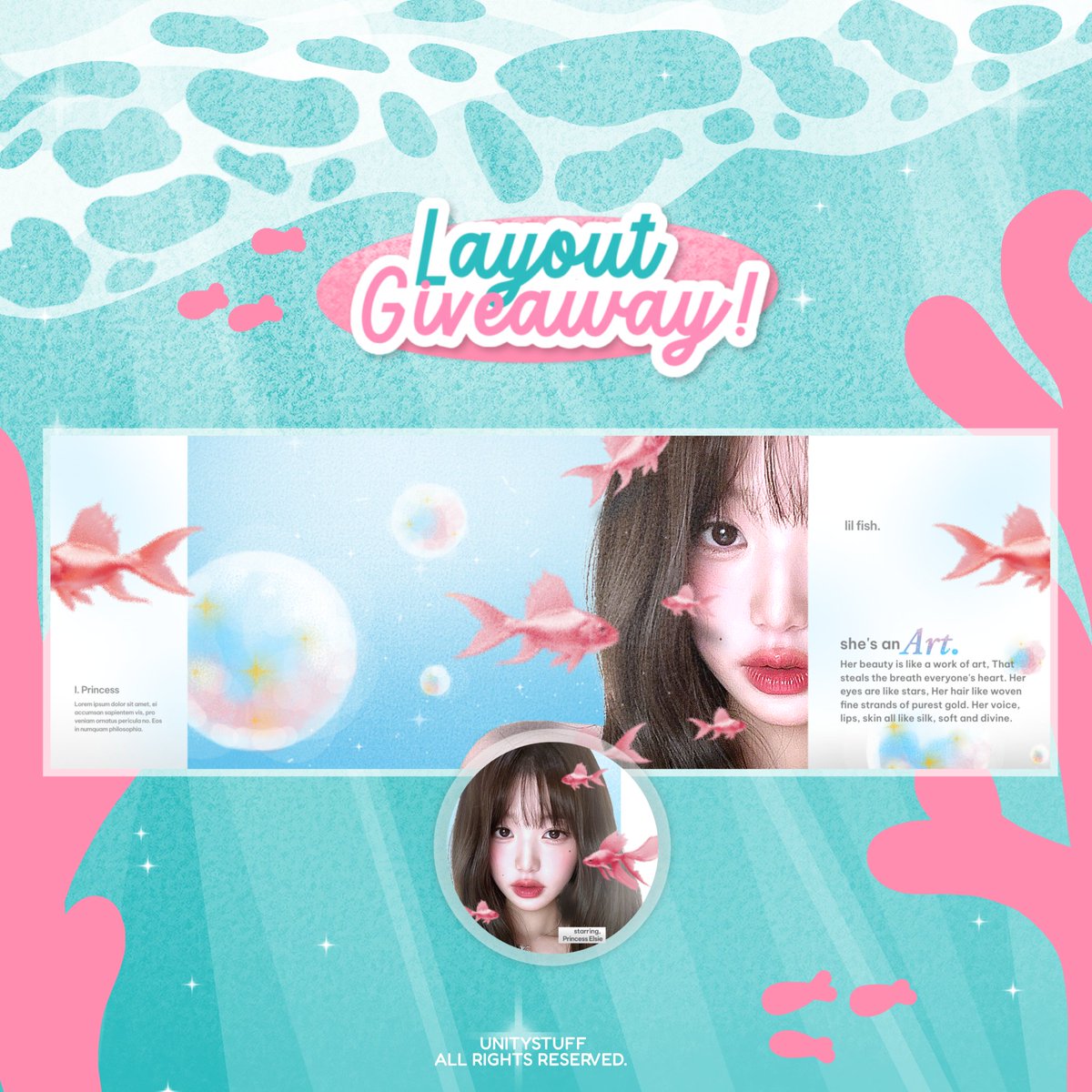 help repost / retweet? thanks 🐟
hai! today is a special day ( lets celebrate Zuzu Birthday! 🥛🍼🎁🎂<a href="/Klairce/">zuzu nyamnyam</a>  ) ada  free layout buat kalian🐟🍥 cek alt untuk info ✨
#zonauang #zonaba