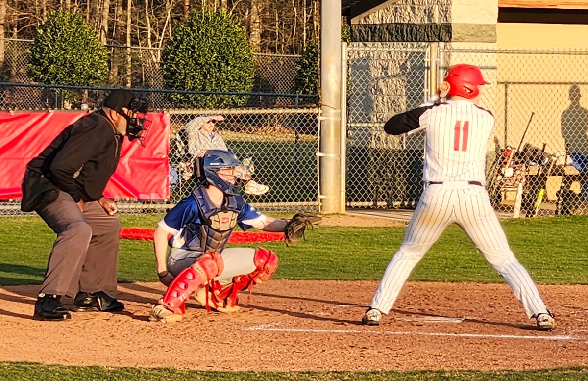 Liberty Red Devils Baseball (@lhsreddevilbase) on Twitter photo Liberty win! Red Devils pick up the 9-6 victory despite a difficult 2nd inning & initial 5-0 deficit.
<a href="/tjborow/">TJBorow</a> 2 H, RBI
<a href="/EthanCarroll27/">Ethan Carroll</a> 2 H, 1.2 IP SV
Eli Bledsoe 2 H, 2B, RBI
Caleb Collins 2-2, 2 RBI
Austin Cade 2B
<a href="/BladeEpps/">Blade Epps</a>
W, 5.1 IP, 2 ER
Record: 5-6 (3-2 1-AA) Liberty win! Red Devils pick up the 9-6 victory despite a difficult 2nd inning & initial 5-0 deficit.
<a href="/tjborow/">TJBorow</a> 2 H, RBI
<a href="/EthanCarroll27/">Ethan Carroll</a> 2 H, 1.2 IP SV
Eli Bledsoe 2 H, 2B, RBI
Caleb Collins 2-2, 2 RBI
Austin Cade 2B
<a href="/BladeEpps/">Blade Epps</a>
W, 5.1 IP, 2 ER
Record: 5-6 (3-2 1-AA)
