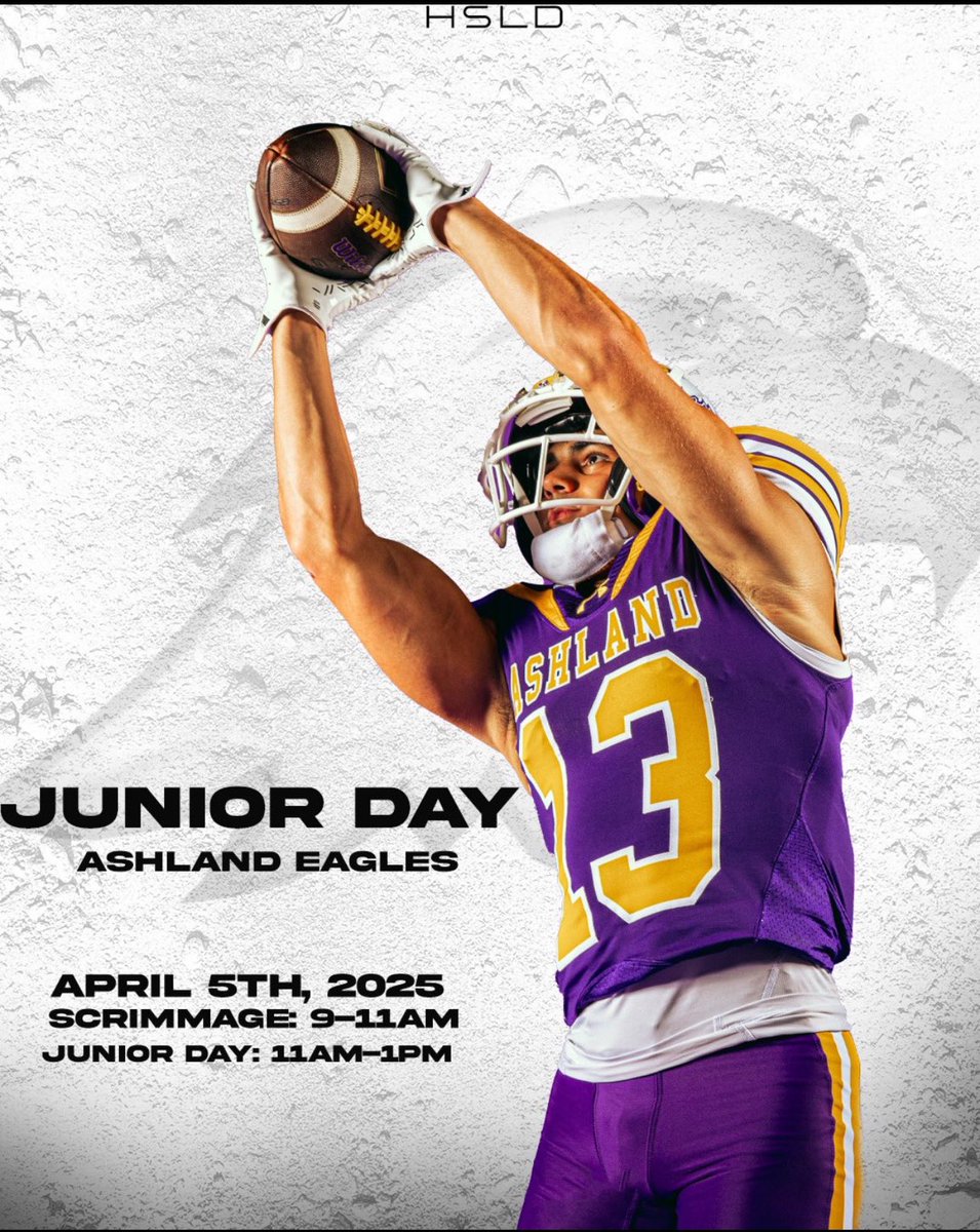 Crew_Blakeman's tweet image. I will be at Ashland University this saturday, April 5th for junior day. Thank you to @JimCordle63 at @AshlandFB for reaching out. Go Eagles. @CoachGrig_NCSA