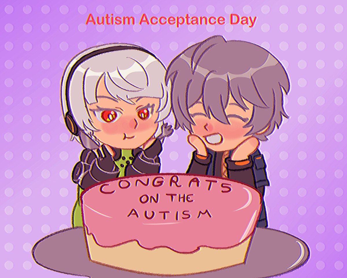 migiatlas's tweet image. Today (April 2nd) is Autism Acceptance Day, so I drew Anby and Wise because they&apos;re my favorite autistic characters (headcanon)!! ❤️

#anby #wisezzz #actuallyautistic