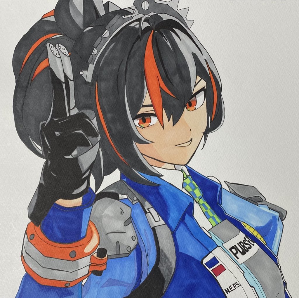 朱鳶さん描いた！！！復刻嬉しい！