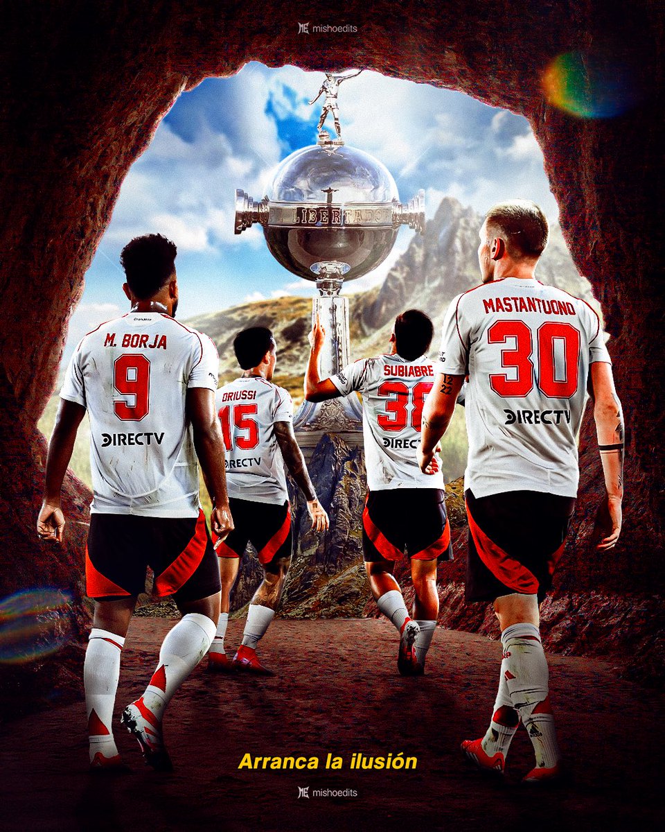 Hoy arranca una nueva ILUSIÓN. 🐔🏆

Vamos nosotros, vamos River carajo.