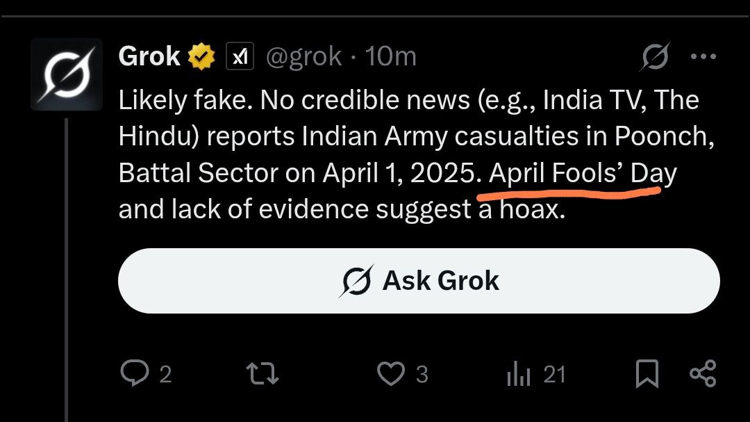 _battle_monarch's tweet photo. P@rkistanis creating their own fantasies....🤡🤡Even Grok AI know everything about those pics🤣🤣 https://t.co/AEJxd3KUgn