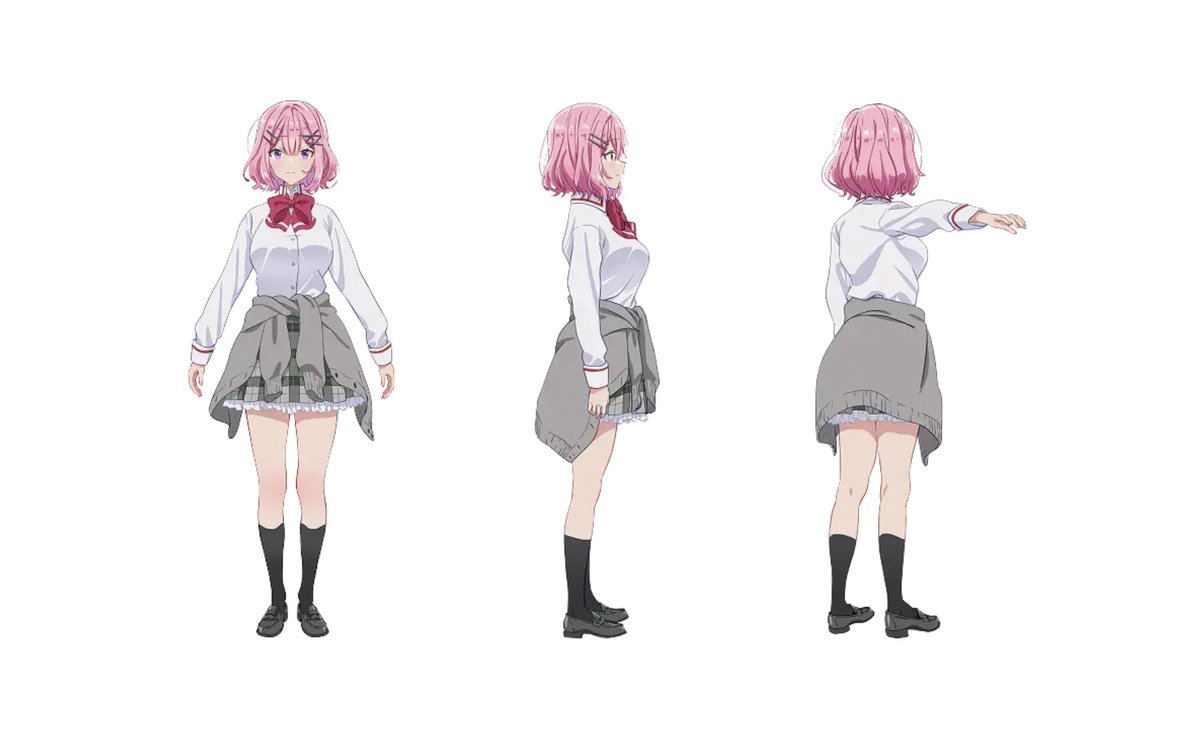 ❤㊙️設定画公開!!❤ ＼ 設定画よりキャラクター【三面図】を、 毎週