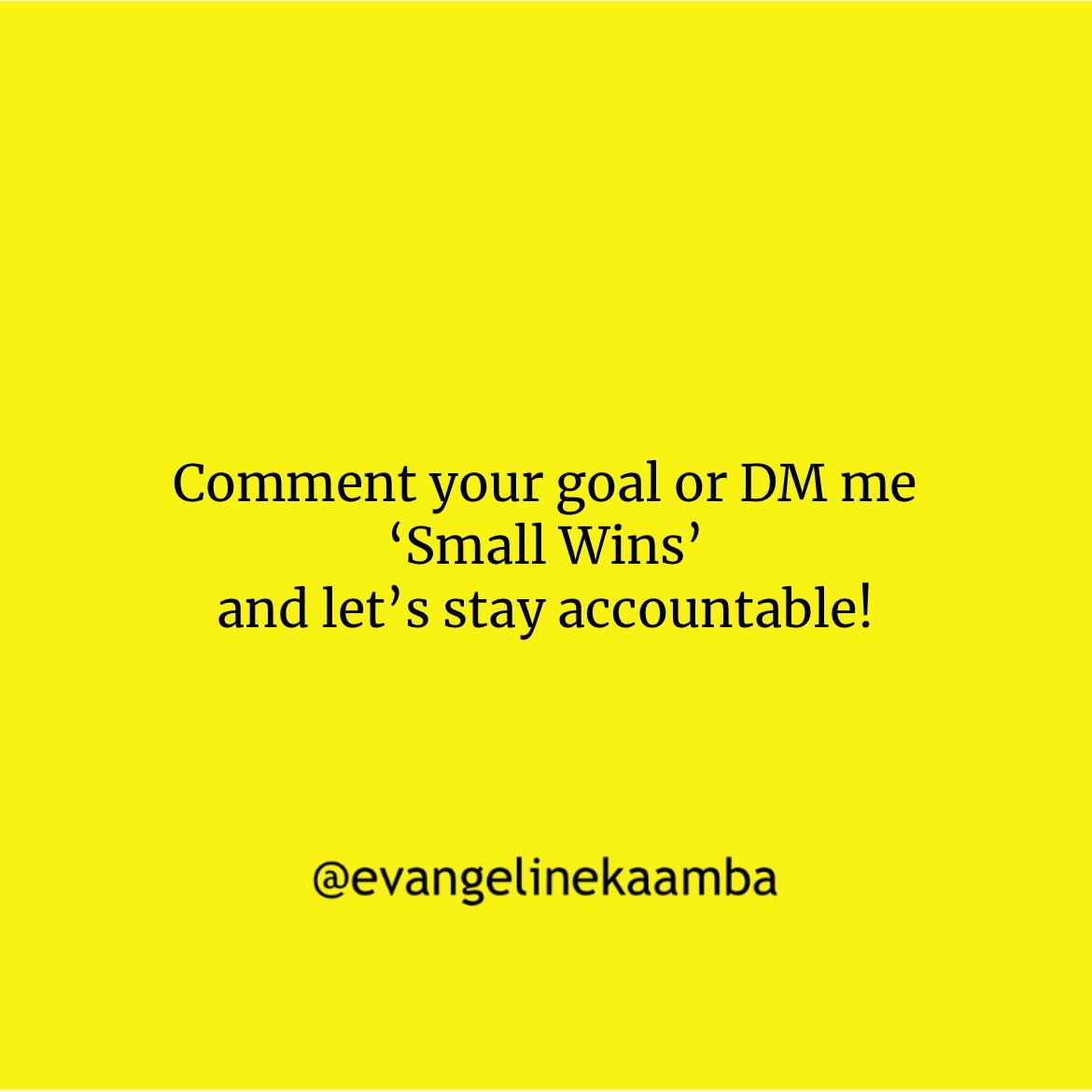 EvangelineSak18's tweet image. Rafiki/friend/amigo, day 1 of 30; the power of small steps.

Comment your goal or DM me ‘Small Wins’ and let’s stay accountable!

#intentionalliving #choices #SmallStepsBigWin #ConsistencyIsKey #AccountabilityMatters #trendingpost #trendingnow #followformore #highights @followers