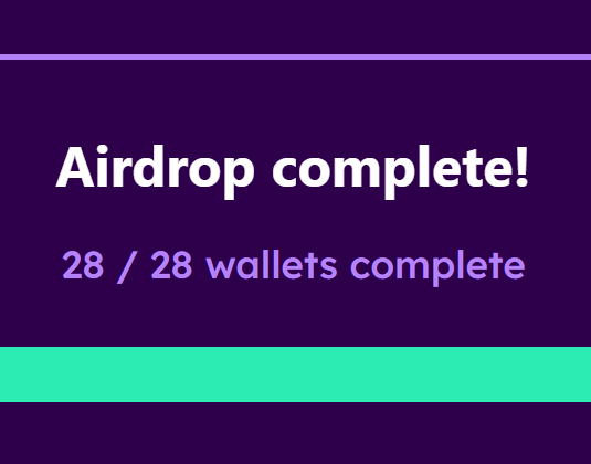 Engaged March Royalty Airdrop Complete!

Dead (1-4 NFTS) got .008 Sol
666 (5-32 NFTS) got .04 Sol
1% (33+) got .14 Sol

Our avg. floor price for the month was 0.16 Solana

When (not if) we get over 1 Sol floor... these royalty drops are gonna get pretty nice. 

De[d]