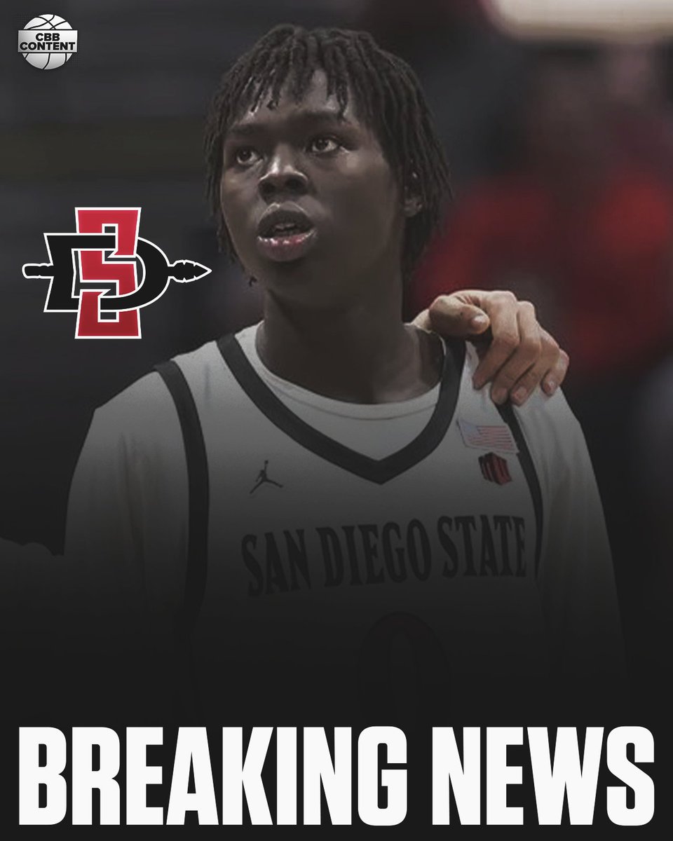 NEWS: Highly touted transfer Magoon Gwath is returning to San Diego State, he tells me. 

Gwath was considering Kentucky &amp; Michigan but opted to return to play for Brian Dutcher.