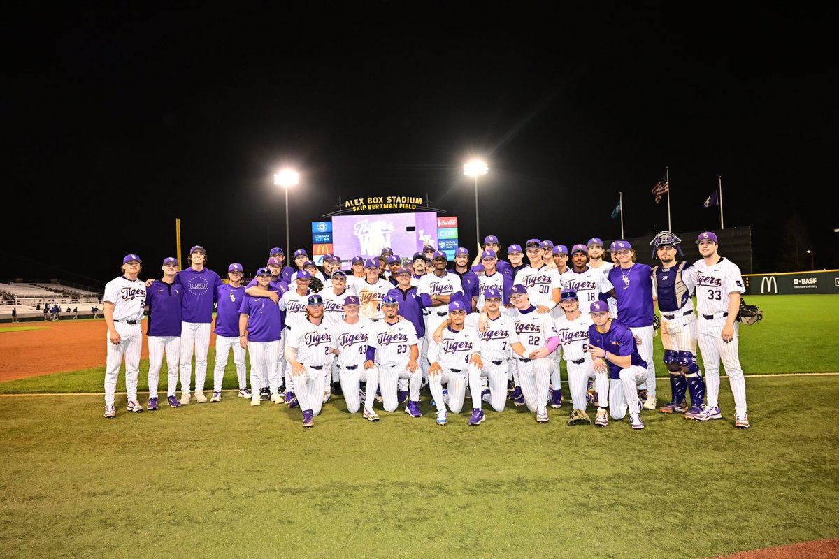 12-3 Tigers! See you in Norman Thursday!