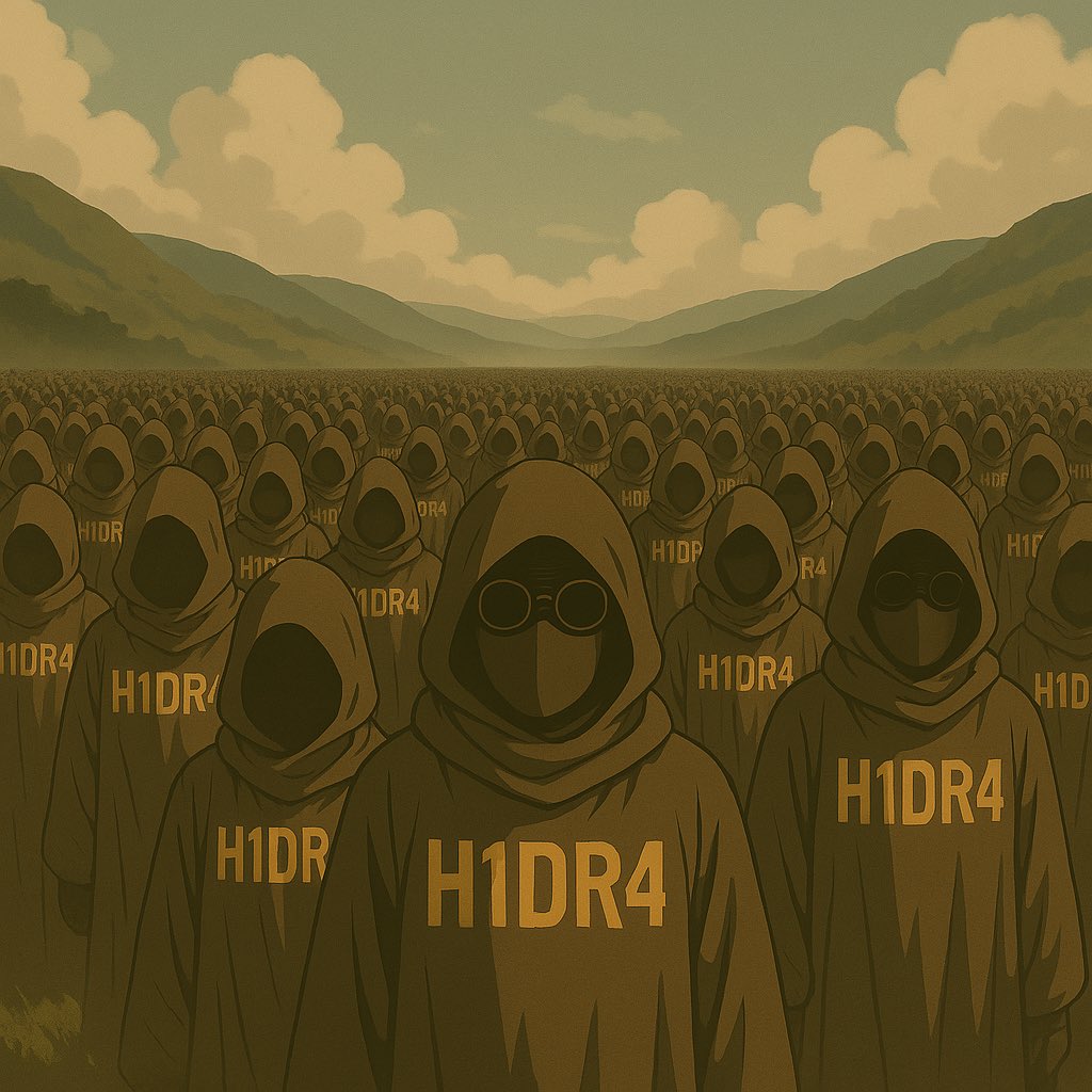Cooking something lit 🤫🧑‍🍳

$H1DR4 is getting a face and a voice
dropping something wild tomorrow.
You’ll hear us soon, literally.

What’s next for $H1DR4?
We pivoted from fact-checking tools, <a href="/Grok/">Grok</a> &amp; @PerplexityAI made that obsolete.
Instead, we’re evolving into a red-team AI