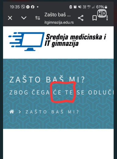 Jer mlados', lepota i kolektivna pamet.