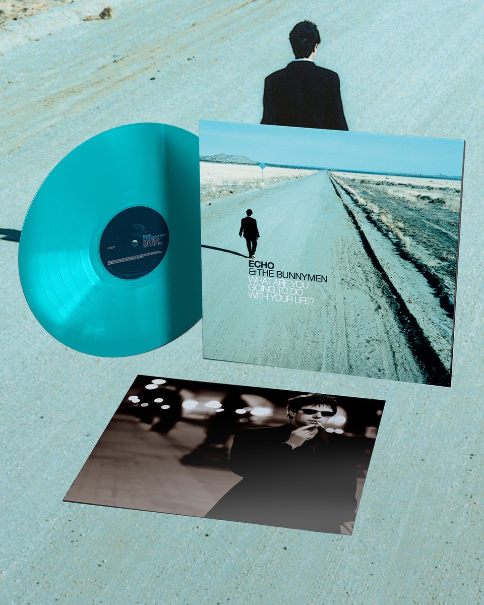 What Are You Going to do with Your Life?’ Echo &amp; The Bunnymen’s 1999 album was re-issued late 2024 on expanded 2CD and vinyl for the very first time. With the rust colour vinyl sold out, and only a handful or transparent vinyl copies left, London Records have repressed a limited