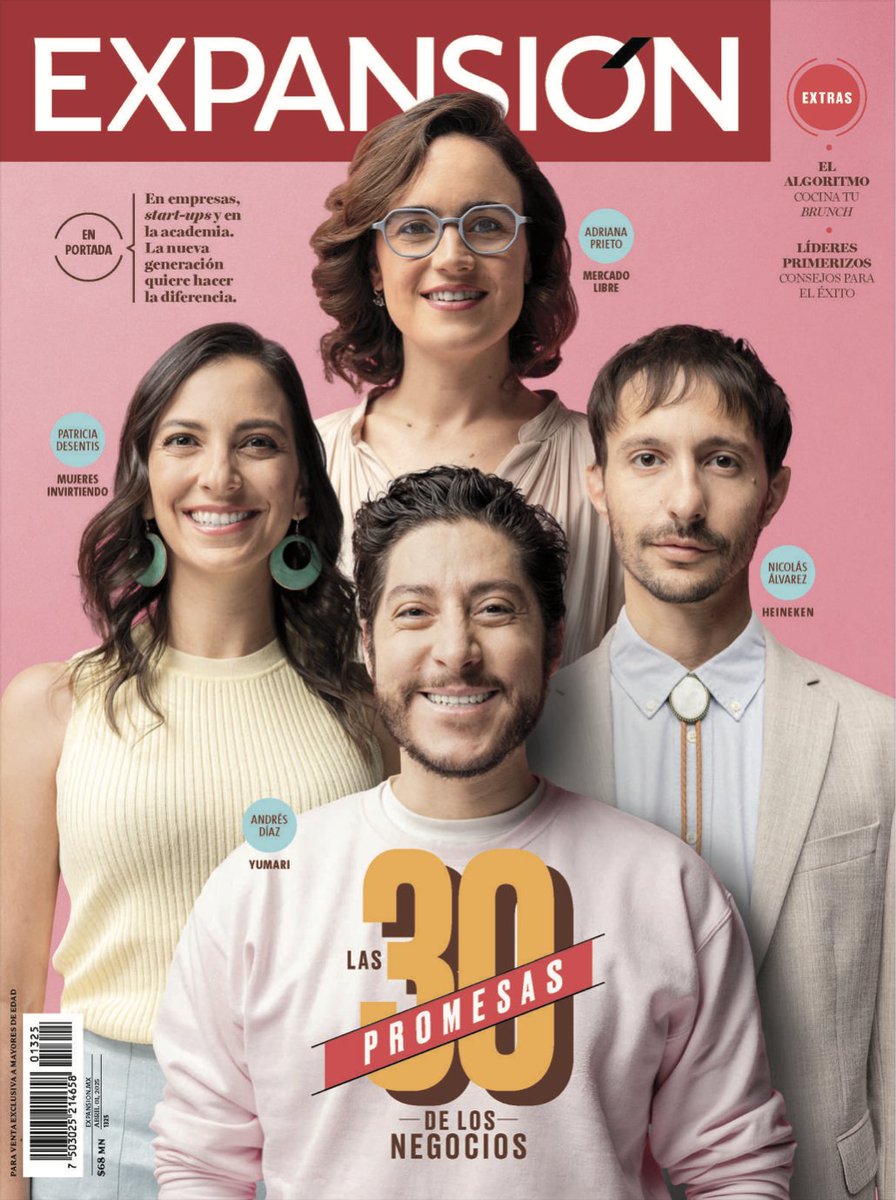 ¡Orgullo Journey! 💪​🤩​ Nuestro CEO Óscar Garza (<a href="/Ogarza7/">Óscar Garza Elepe</a>) fue elegido por <a href="/ExpansionMx/">Expansión</a> como una de las 30 Promesas de los Negocios, entre 221 postulaciones a nivel nacional. ¡Gracias por inspirarnos a seguir protegiendo el deporte! 🛡️💙

#PromesasExpansión #JourneySports