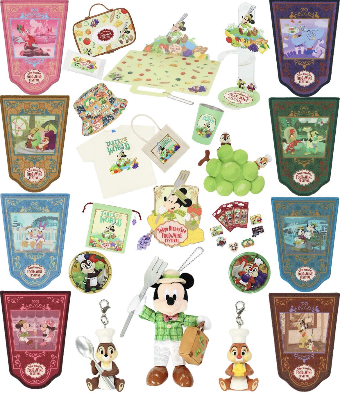 y*b様 ディズニーグッズまとめ売り⑦ ディズニーストアの大人気キャラクター「Disney UniBEARsity