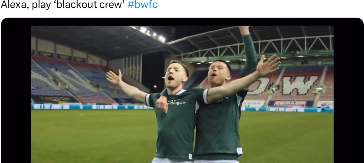 HeysPip's tweet photo. @RobG57794390 @itsmeinnitmate @Lewis93_ @OfficialBWFC I swear I heard it ……. https://t.co/zwFNCwHX3j
