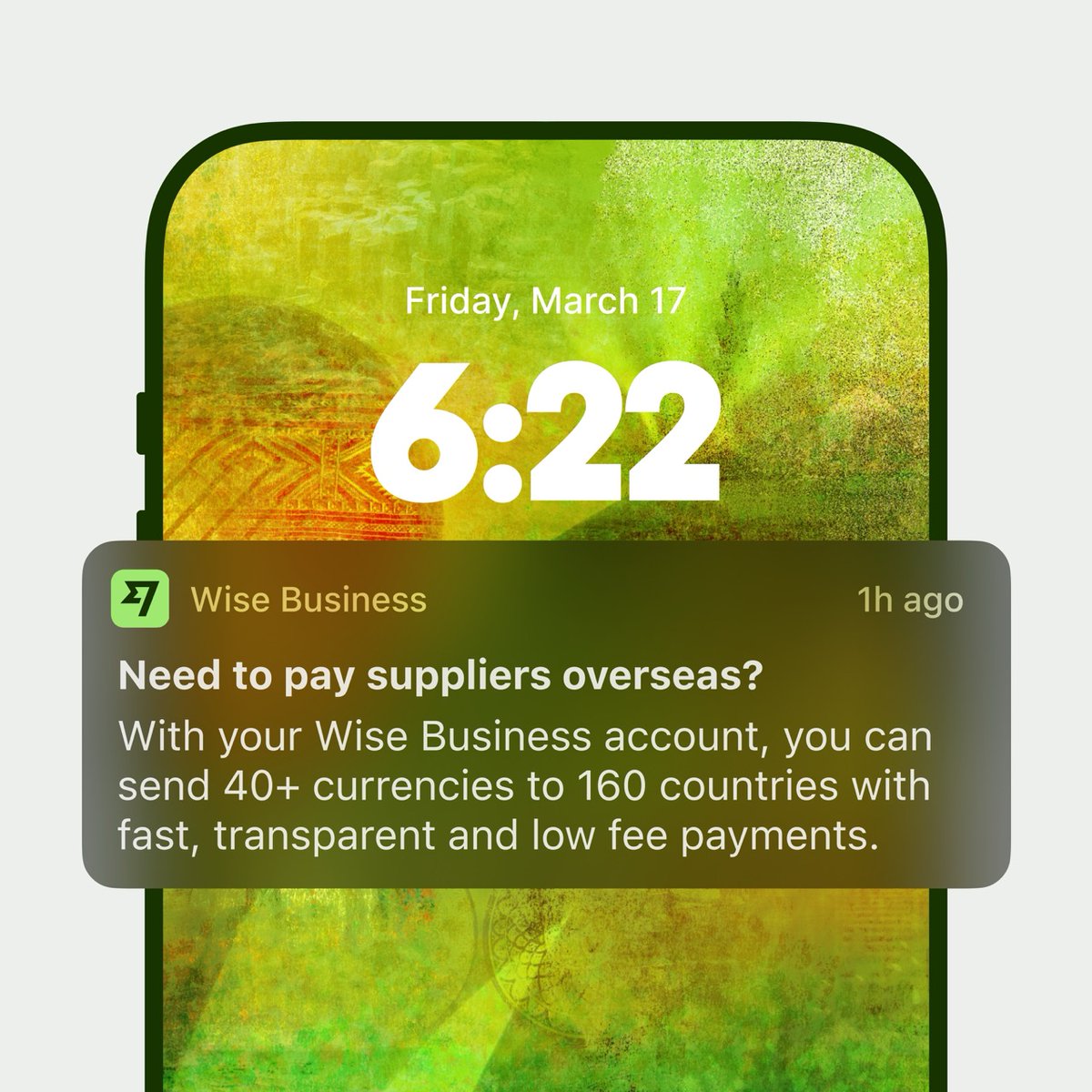 Need to send money overseas? 🌍

With a Wise Business account, you can send payments quickly, securely, and at low cost - all in just a few clicks. No hidden fees, no hassle. 

#WiseBusiness #GlobalPayments #MoneyWithoutBorders