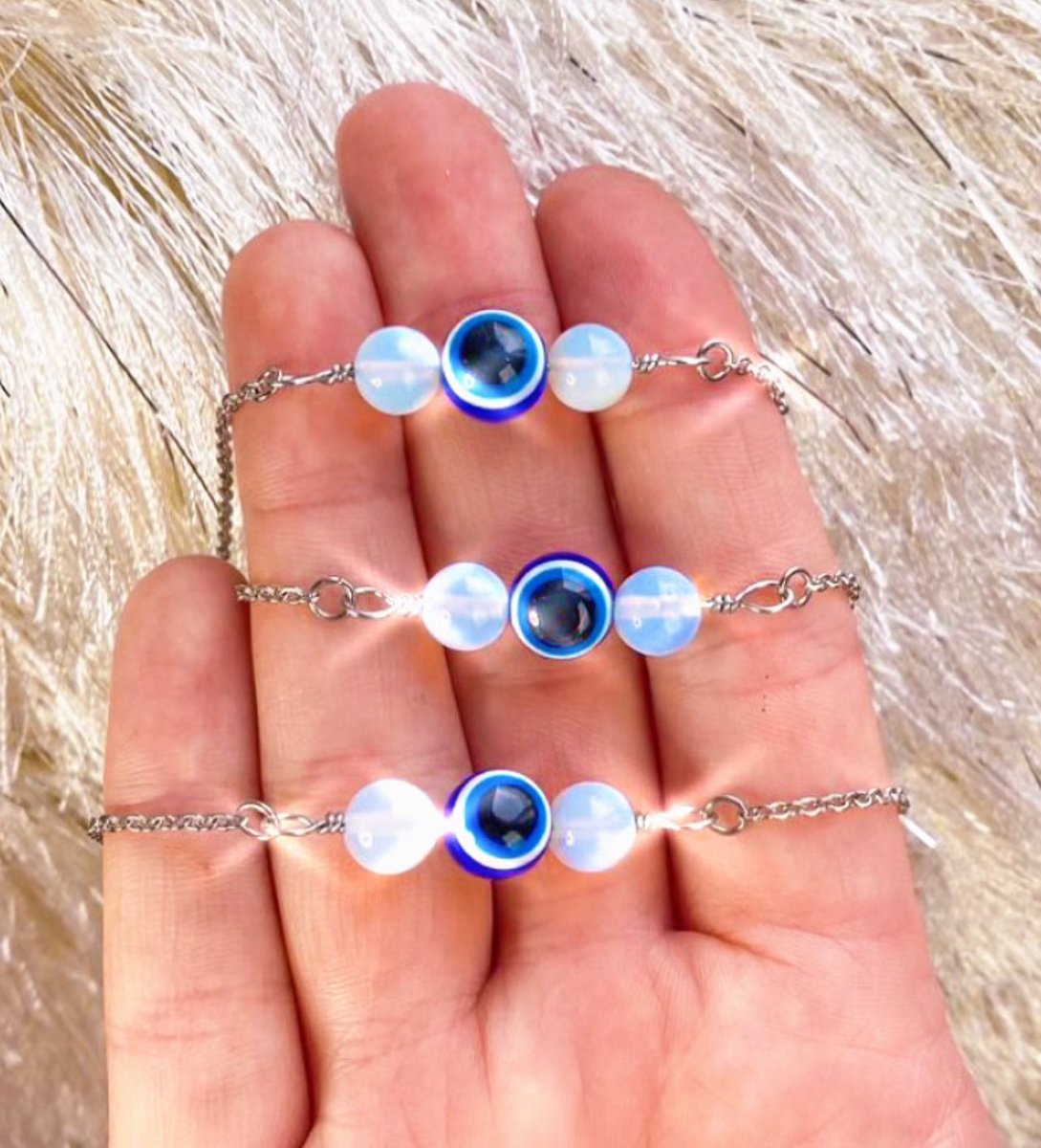✨

✨

✨

🧿🌟 opalite x evil eye chokers are making a comeback 🌟🧿