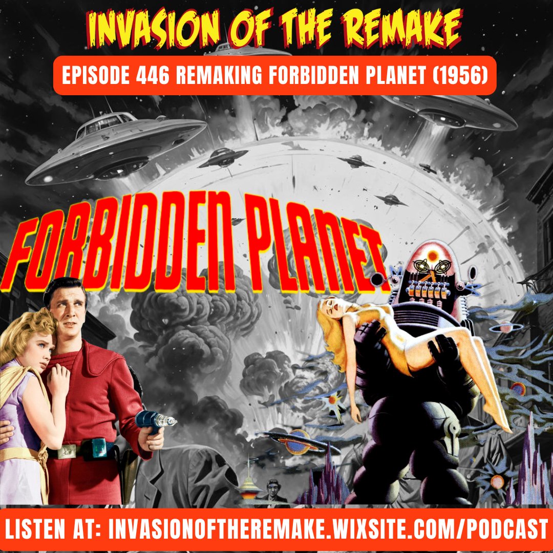 The Invaders dare to venture into the forbidden...The Forbidden Planet that is. Visit invasionoftheremake.wixsite.com/podcast to listen to the gang remake this #scifi #classic.

#SciencFiction #Podcast #Listen #NewEpisode #Robot #space #50s