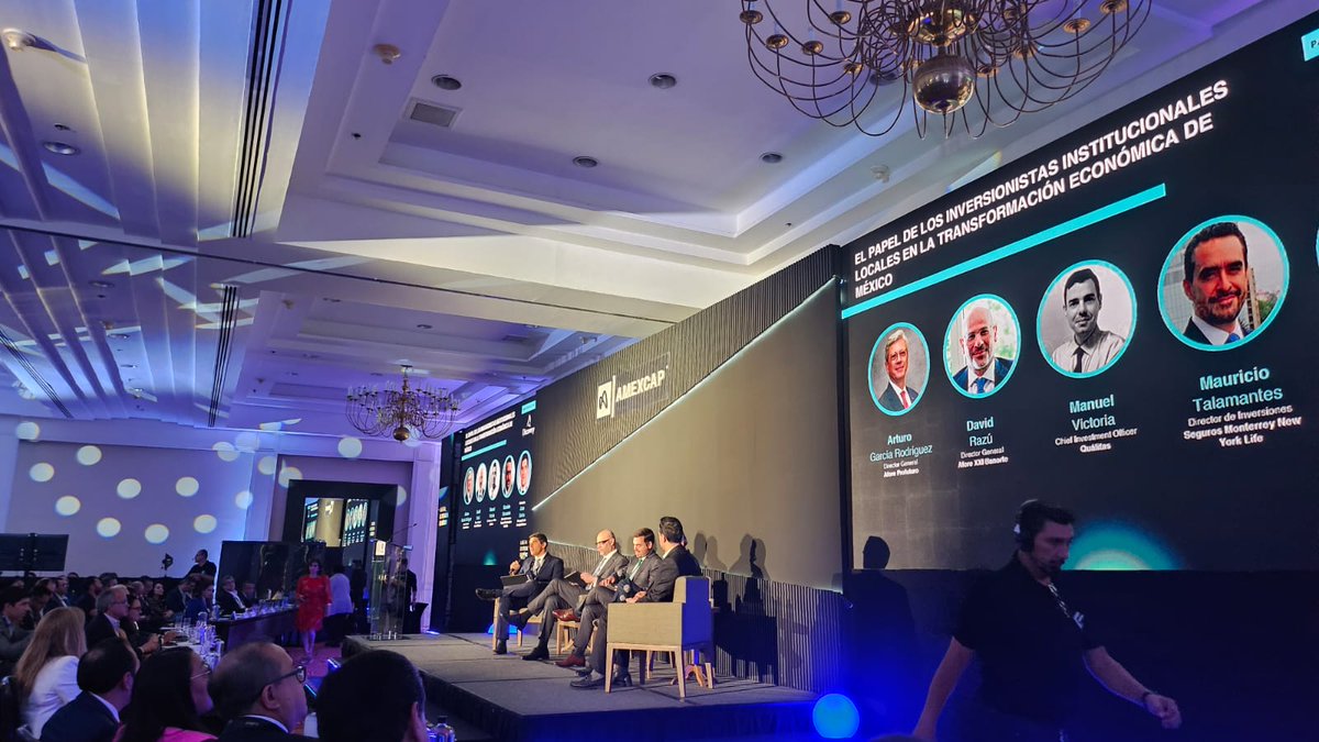 wortevcapital's tweet image. 🌎 Invertir con impacto requiere sumar fuerzas. En la #CumbreAMEXCAP2025 nos unimos a líderes y fondos que apuestan por un México más innovador, sostenible y competitivo.

#CumbreAMEXCAP2025 #CapitalEmprendedor #InversiónDeImpacto #VC