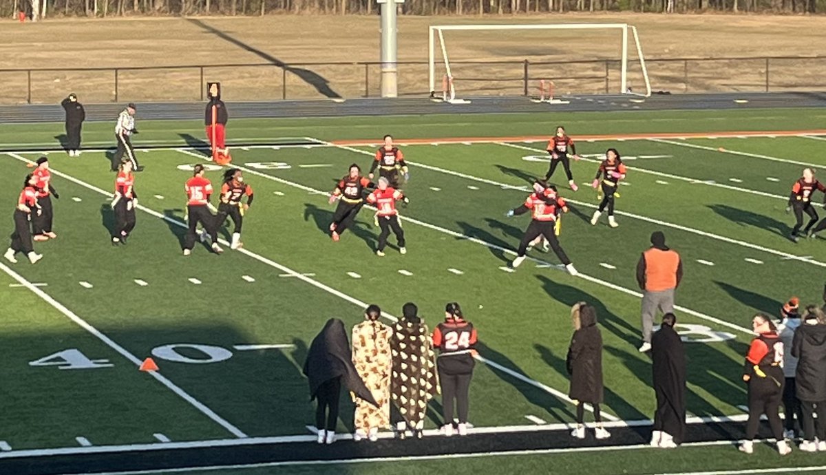 Flag football vs SCS