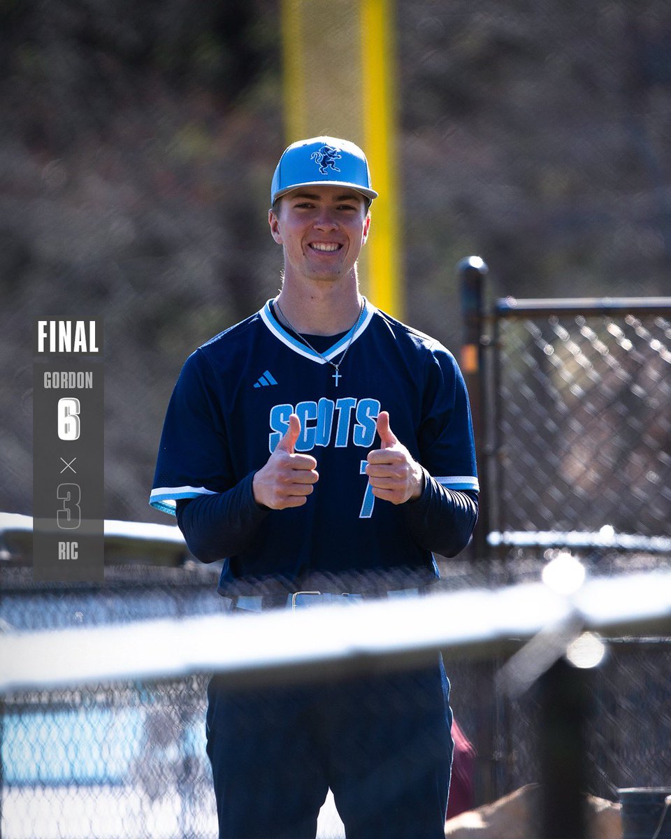 Gordon Athletics tweet media