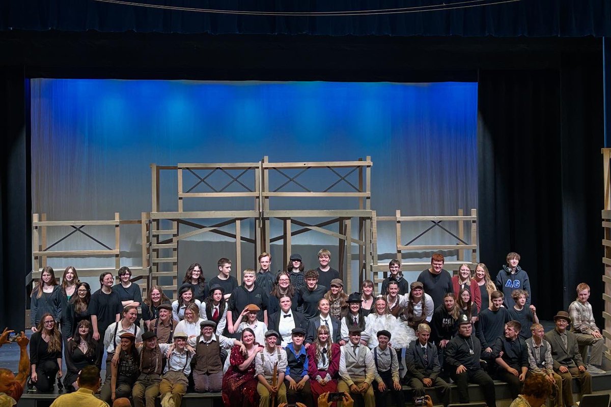 🎭AGHS Newsies 2025🗞️

We were honored to have Newsies be the first ever musical performed in the performing arts center. With nearly a fourth of the high school involved in the production, students put on a spectacular show!