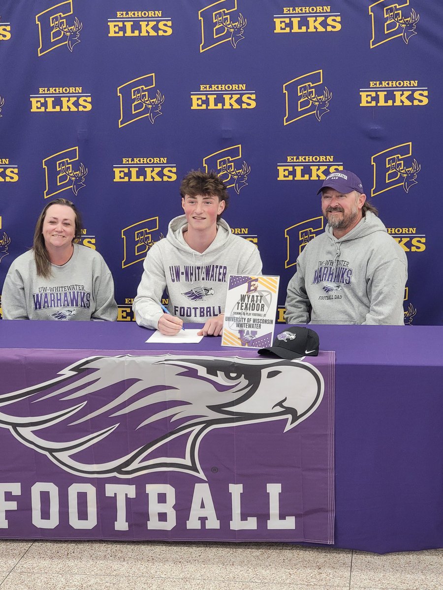 Congratulations <a href="/_wyatttexidor/">Wyatt Texidor</a> We are so happy for your next step at <a href="/WarhawkFootball/">Warhawk Football</a>