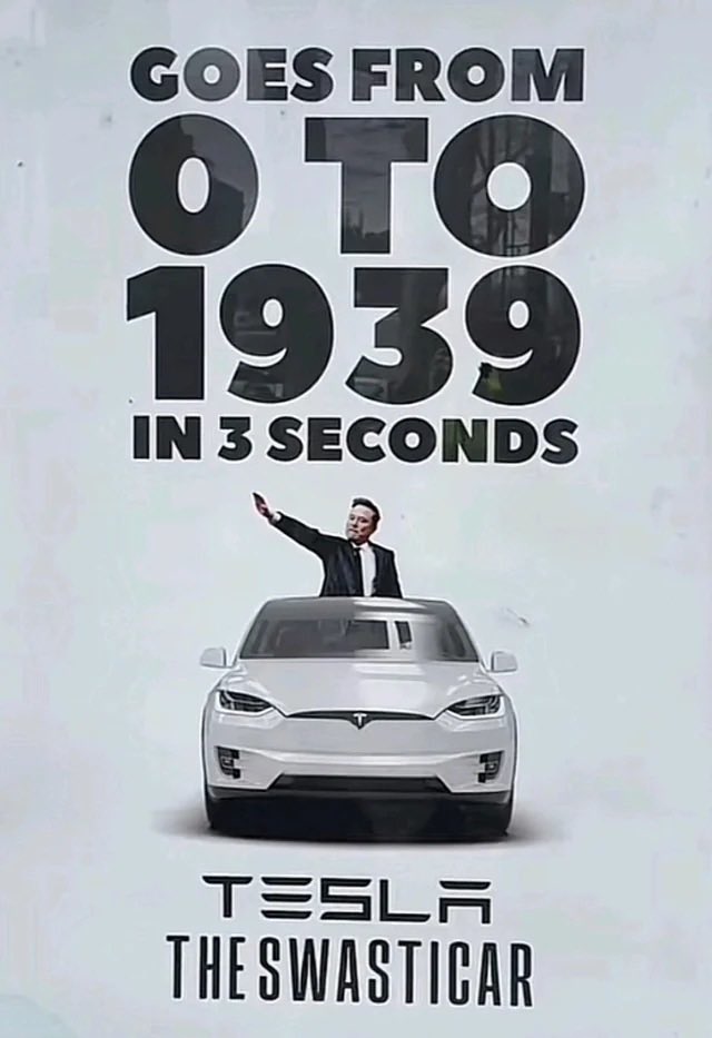 blauwborst's tweet image. #boycottTesla #Swasticar #burningCar