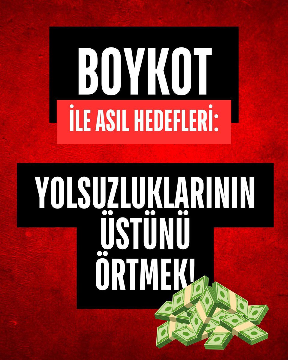 Boykot ile asıl hedefleri… #BoykotDeğilMilliZarar
👇