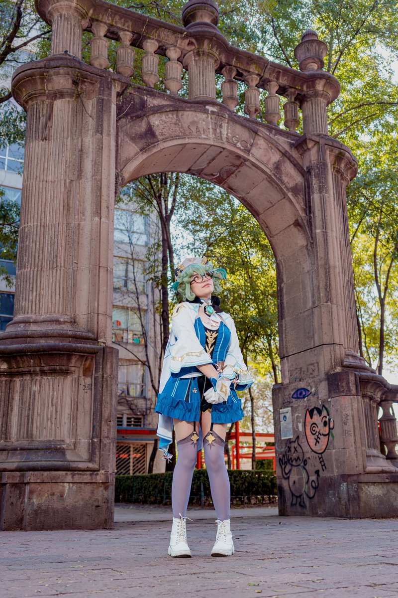 bennxcos's tweet photo. insta: @ bennxcos 
cosplay: Sucrose
videogame: Genshin Impact
cosplay and wig: @dokidokicos 
•
•
#genshincosplay #genshin #sucrose #sucrosecosplay #sucrosegenshin #cosplay #cosplayer #sacarosa #sacarosacosplay #genshinimpact #genshinimpactmihoyo #genshimpactcosplay https://t.co/1BewDr37uW