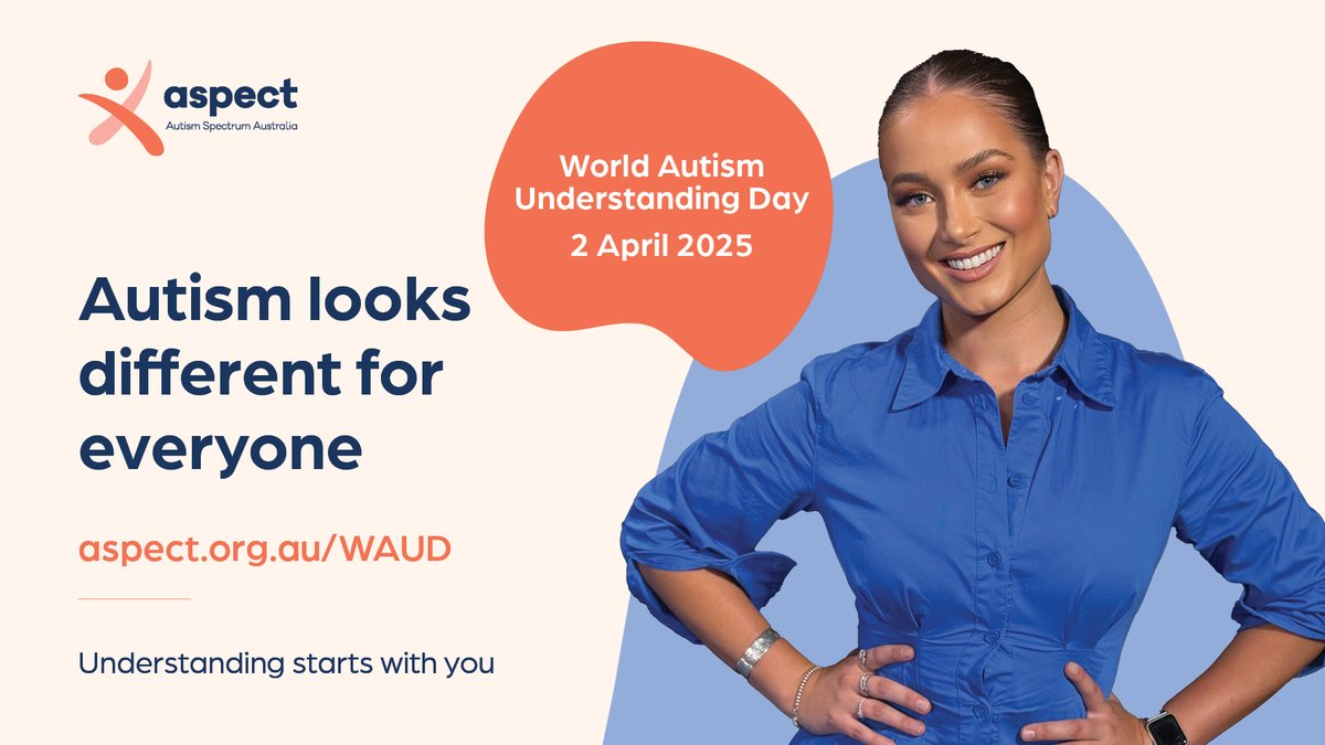 Aspect (Autism Spectrum Australia) (@aspectaus) on Twitter photo Today is World #Autism Understanding Day, a day that’s about more than just awareness. It’s about action! We asked #Autistic people & parents what they want people to know and what people can say or do to be supportive 👉 youtube.com/watch?v=7r89zz… 🙌 #WAUD2025 Today is World #Autism Understanding Day, a day that’s about more than just awareness. It’s about action! We asked #Autistic people & parents what they want people to know and what people can say or do to be supportive 👉 youtube.com/watch?v=7r89zz… 🙌 #WAUD2025