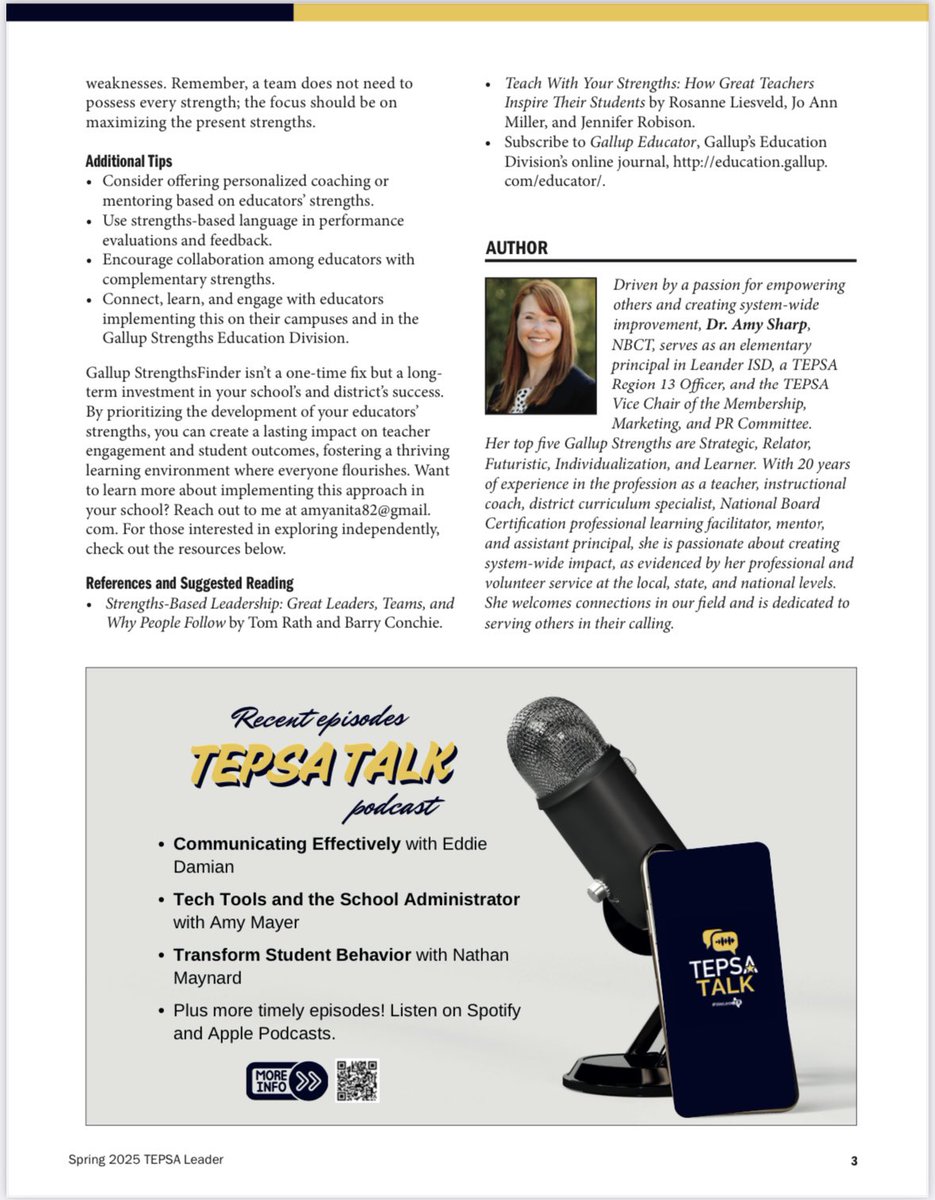 Dr. Amy Sharp, NBCT tweet media