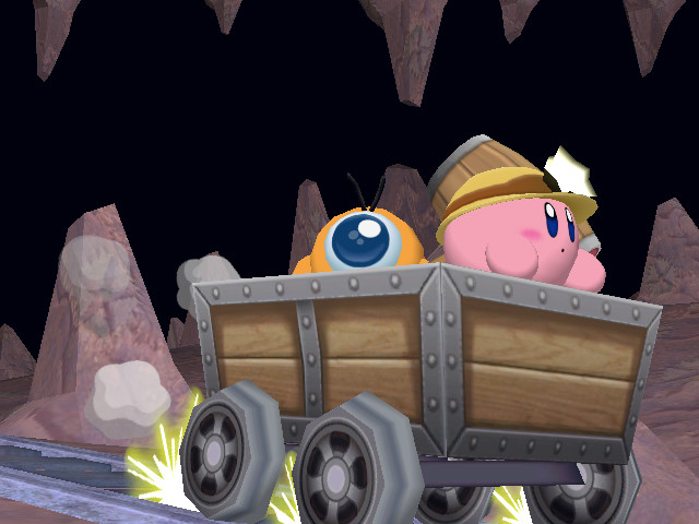 Niment_'s tweet photo. Played the cancelled Kirby game for the Gamecube the other day. 4/10 but the Dedede dating side-mode was cool https://t.co/uVKznaKG0X