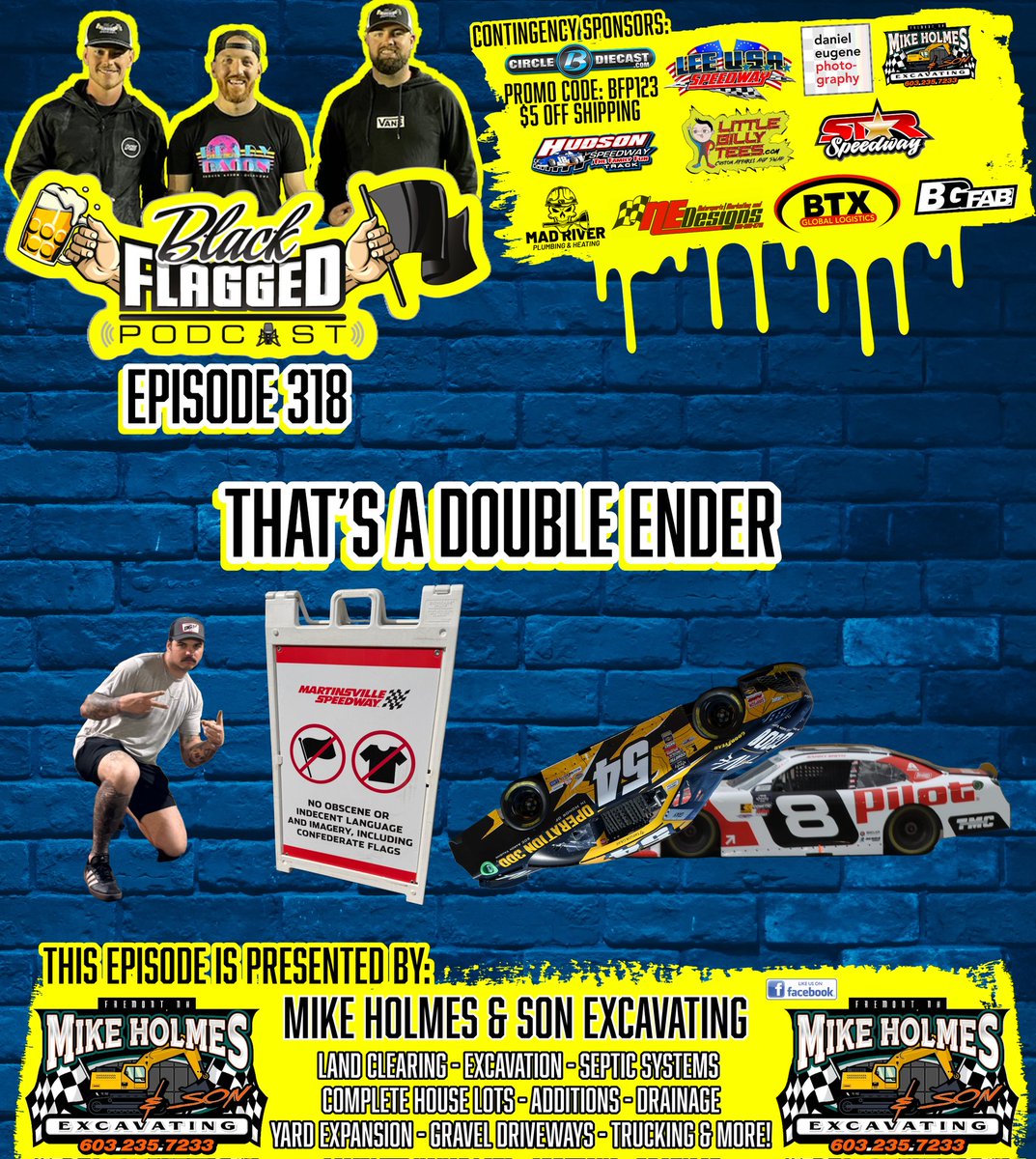 Still recovering from our marathon from last week, so here is this weeks show post finally. 😅

This week the fellas sit down and pretty much sum up the Pro All Stars Series action from Thompson and the shit show that was NASCAR Martinsville. What are your thoughts?

This week is