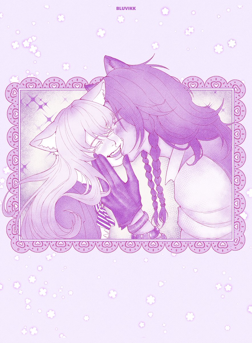 bluvikk's tweet photo. an anonymous comm gift for @TearsInMyWine!💖 https://t.co/z9BuRSxAYW