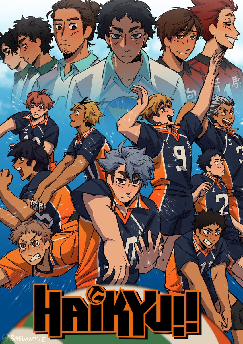 baguantte's tweet image. just started a new anime called haikyuu!!! i've been liking it a lot so far and osamu is a really funny protagonist
#haikyuu