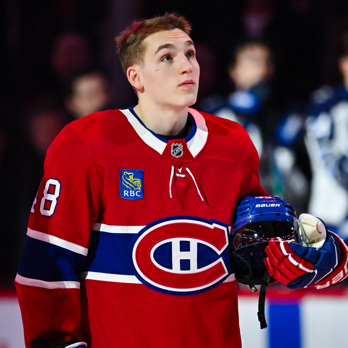 Sportsnet's tweet photo. Lane Hutson has become the 10th rookie defenceman in NHL history to score 60 points in a season 👏 https://t.co/uAIIsHJpbS
