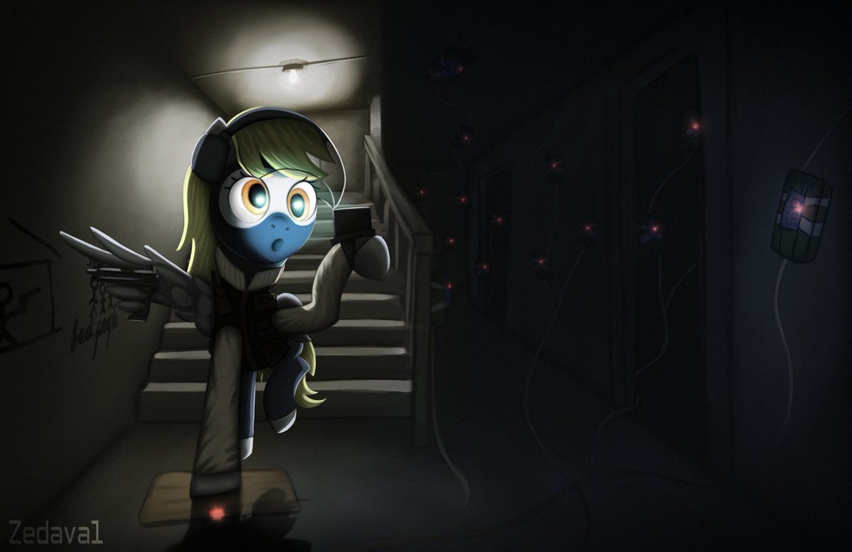 ZedavalSoul's tweet photo. "If it runs in batteries, I'll see it." ~ IQ (as Derpy Hooves) https://t.co/sIOG5JSAKe