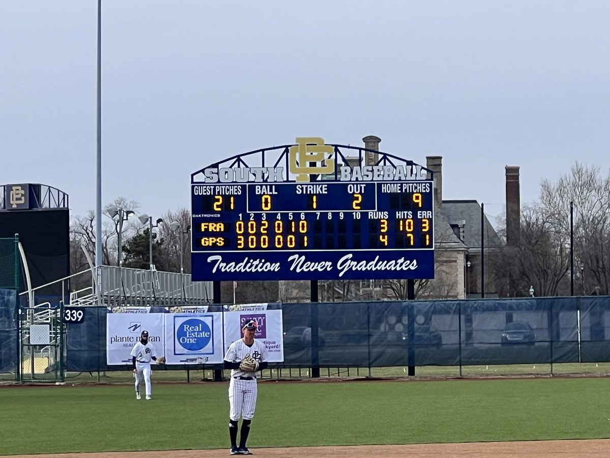 GPS Baseball (@gpsbaseball) on Twitter photo South over Fraser 4-3 to start 1-0. Jack Danielewicz’26 worked the 7th for the S after a solid start from <a href="/GSzatkiewski/">Griffin Szatkiewski</a> ‘25 & relief fr <a href="/drewhess38/">Drew Hess</a> ‘26 earning his 1st varsity W. Henry Domzalski ‘25 2 RBI & <a href="/Jamesmichelotti/">James Michelotti</a> ‘26 stole 2. Next action tomorrow home w <a href="/DakotaBaseball/">Dakota Baseball</a> South over Fraser 4-3 to start 1-0. Jack Danielewicz’26 worked the 7th for the S after a solid start from <a href="/GSzatkiewski/">Griffin Szatkiewski</a> ‘25 & relief fr <a href="/drewhess38/">Drew Hess</a> ‘26 earning his 1st varsity W. Henry Domzalski ‘25 2 RBI & <a href="/Jamesmichelotti/">James Michelotti</a> ‘26 stole 2. Next action tomorrow home w <a href="/DakotaBaseball/">Dakota Baseball</a>