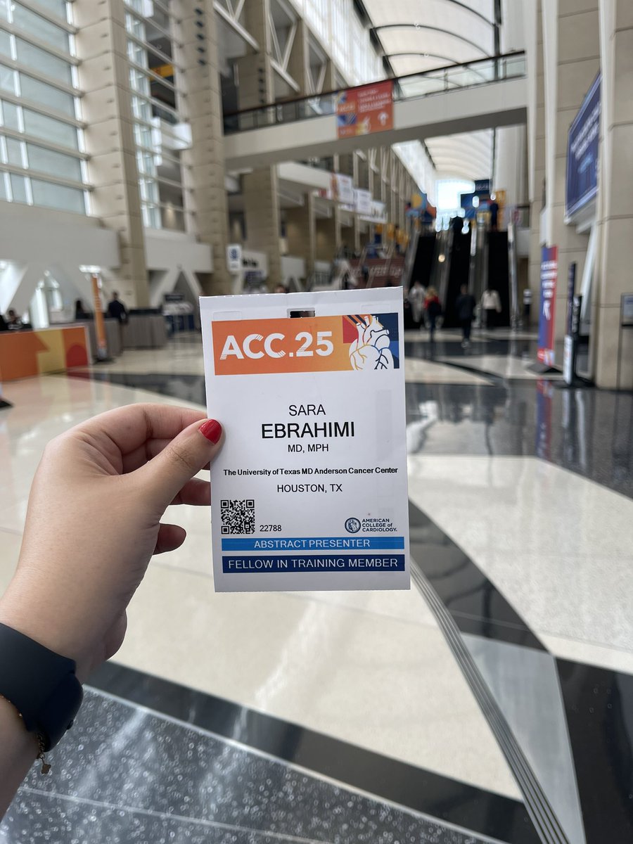 Thank you Chicago and thank you ACC for the amazing experience ❤️ Bye 👋🏻
#ACC25 #CardoTwitter #CardioOnco