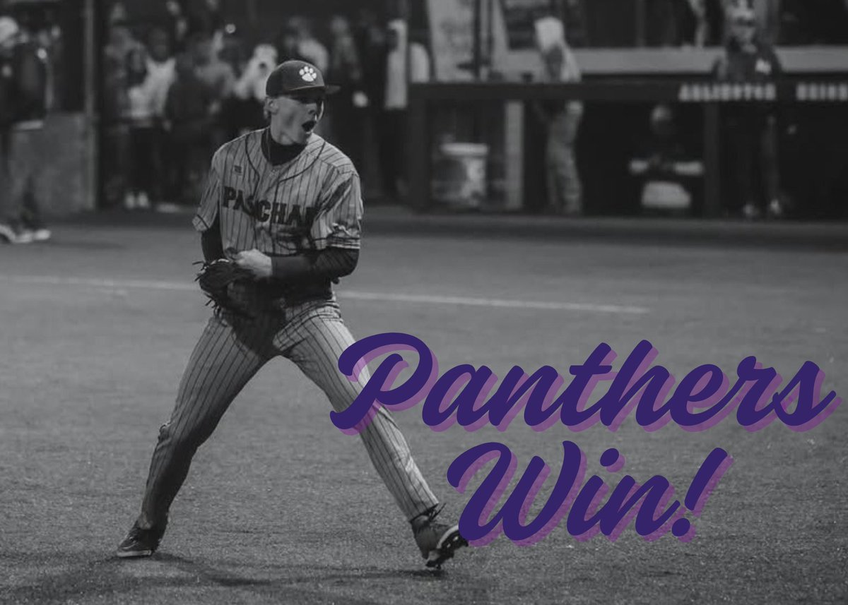 GAME ONE…

OD Wyatt - 0
Panthers  - 10
FINAL (5inn)

⚾️ Settle: W, 4ip, 0r, 1h, 9k…1-3, 3b, rbi
⚾️ Hernandez: 1ip, 3k
⚾️ Shelton: 3-3, 2b, 3r, bb, sb
⚾️ Witherington: 2-3, 2rbi, run, sb
⚾️ Lopez: 2-3
⚾️ 2b - Giraud, Shope