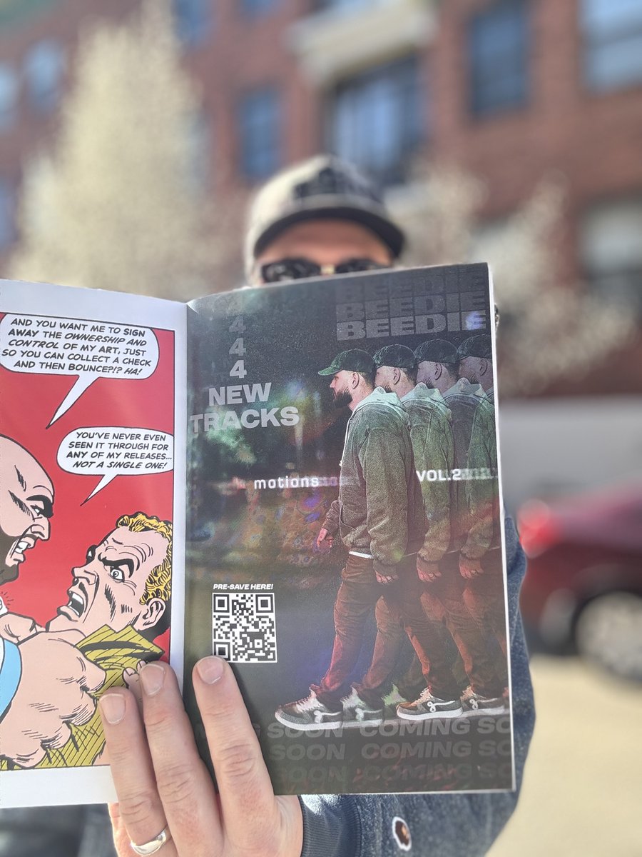 Motions, Vol. 2..... 4 tracks dropping this Fri 4/4. No April Fool's.