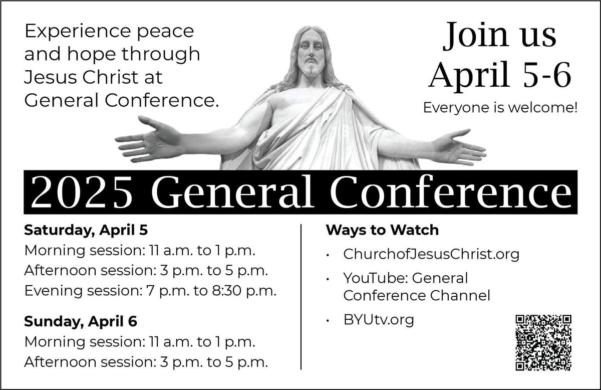 ProdigalSonMatt's tweet image. I’d like to invite everyone to listen to modern apostles and prophet of the Lord’s restored church in these latter days. Whether you’re Catholic or Protestant, believer or non-believer, Muslim or Buddhist, we’d love to have you join us and hear some uplifting messages and…