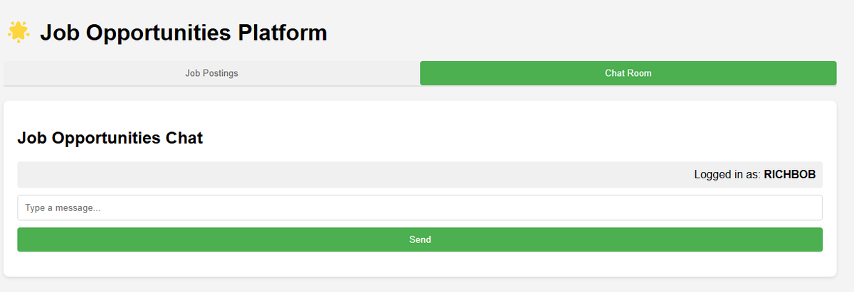 rich___bob's tweet photo. Exciting News! I just built a Job Opportunities Platform as part of my #ALX AI Starter Kit journey! 

 Key Features🎯💼
✅ Post job openings 📢
✅ Sign in to chat &amp; connect 🤝
✅ Simple &amp; effective UI 🔥

Let's bridge job seekers &amp; opportunities! 

#JobBoard #ALXAI #TechForGood https://t.co/AjF78aHZIS